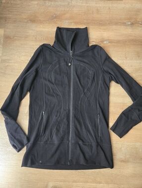 Lululemon In Stride Jacket In Black Sz 12